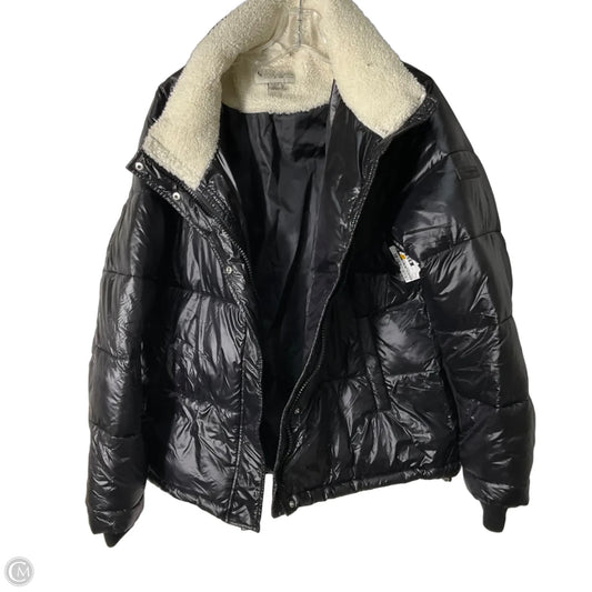 Coat Puffer & Quilted By Koolaburra By Ugg In Black, Size: L