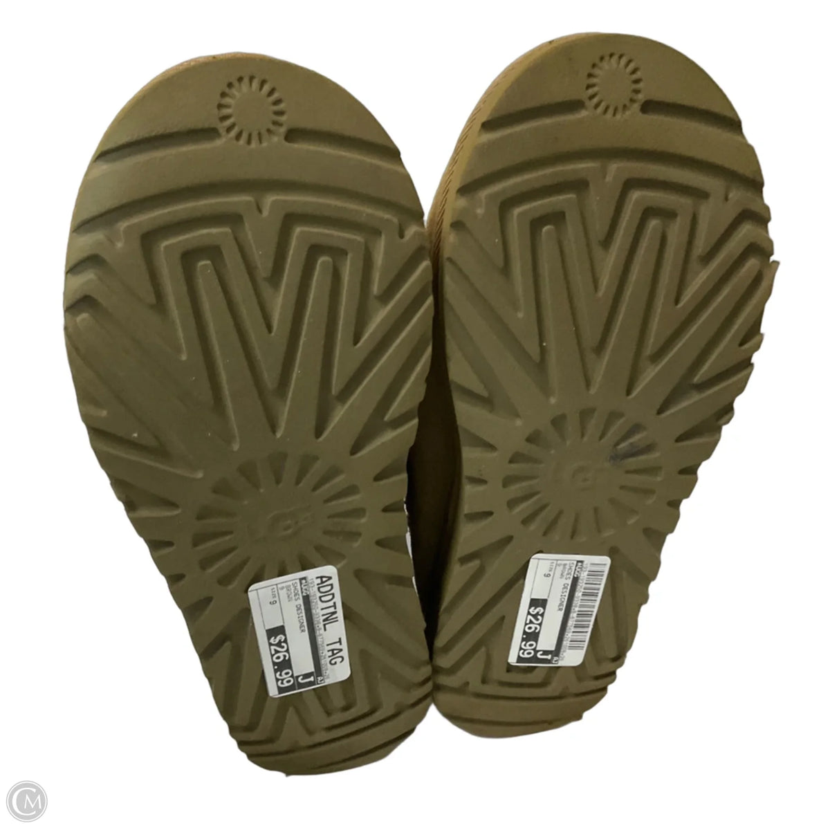 Shoes Designer By Ugg In Brown, Size: 9