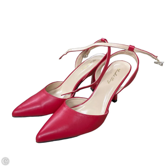 Shoes Heels Stiletto By Clothes Mentor In Red, Size: 7