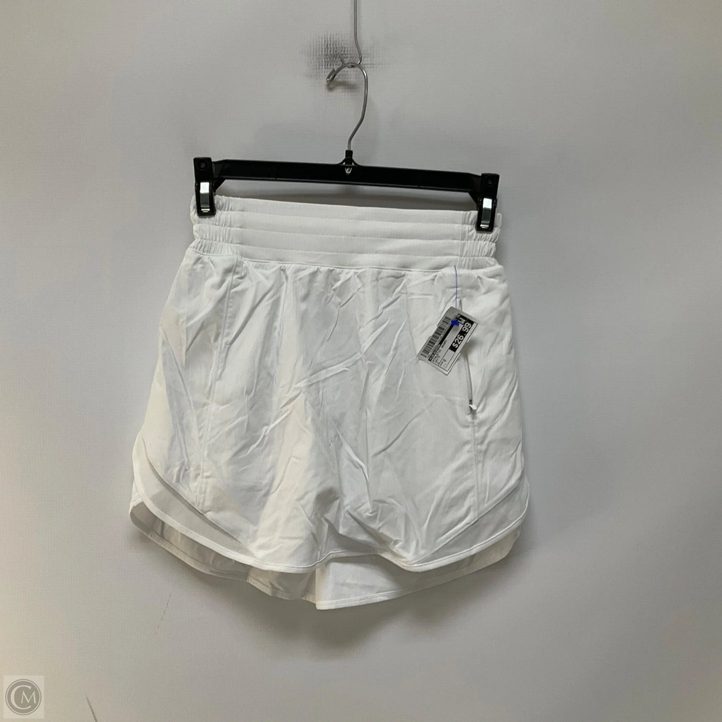 Athletic Skort By Lululemon In White, Size: 2