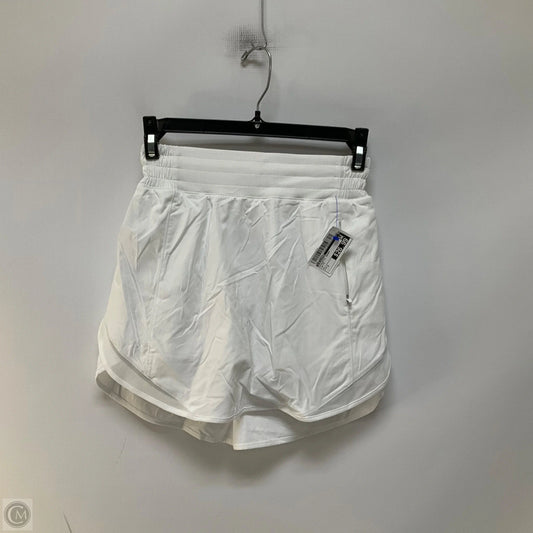 Athletic Skort By Lululemon In White, Size: 2