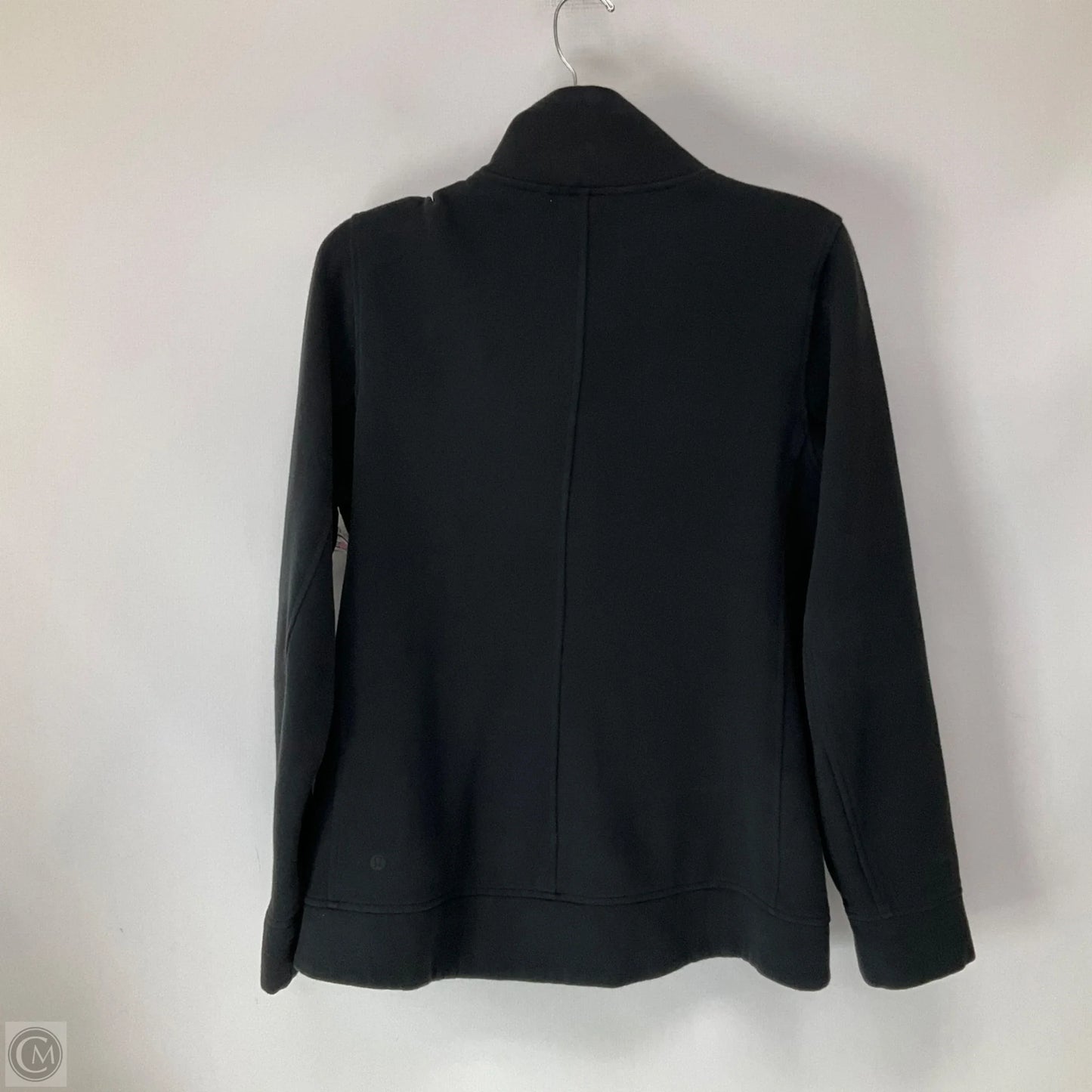 Athletic Jacket By Lululemon In Black, Size: 10