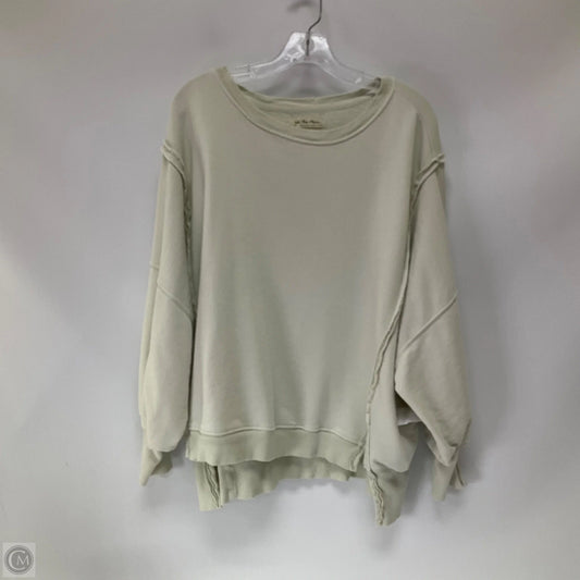 Top Long Sleeve By We The Free In Cream, Size: S