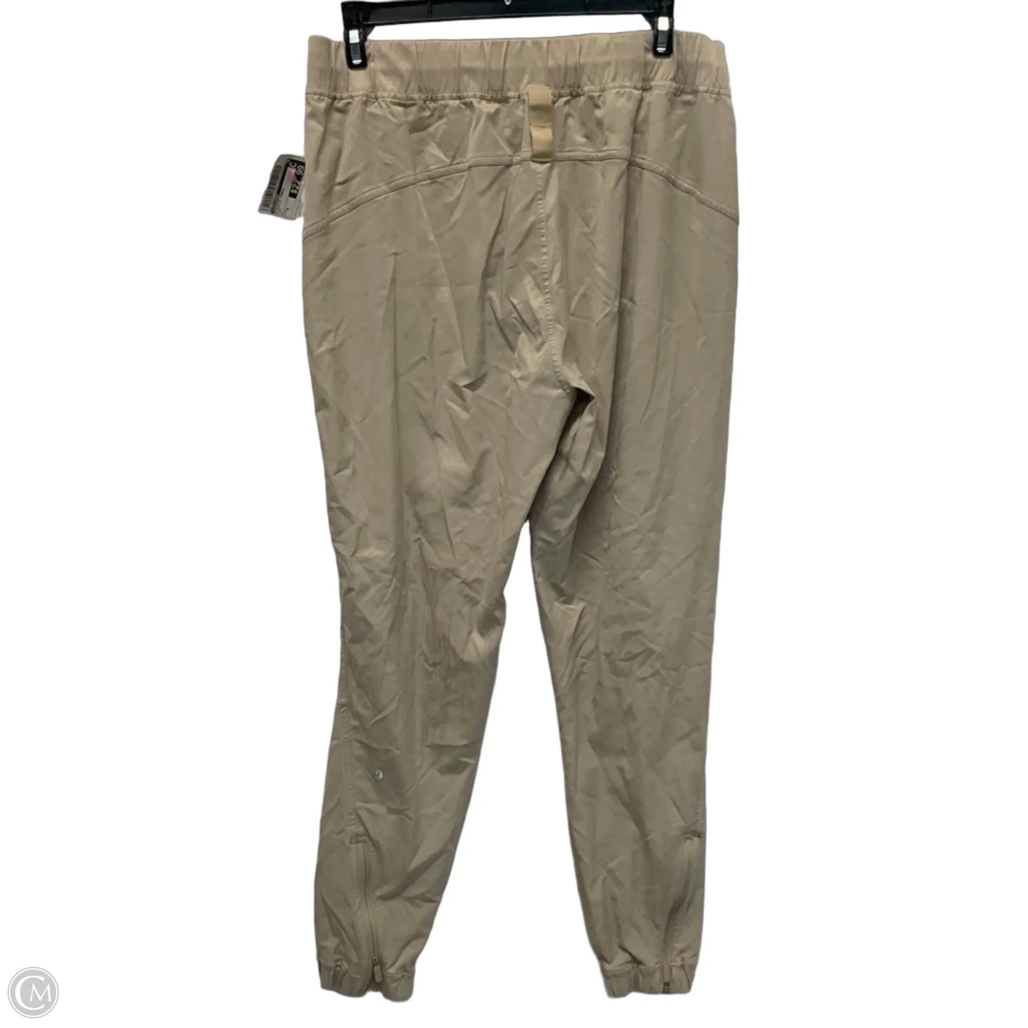 Athletic Pants By Lululemon In Tan, Size: 8