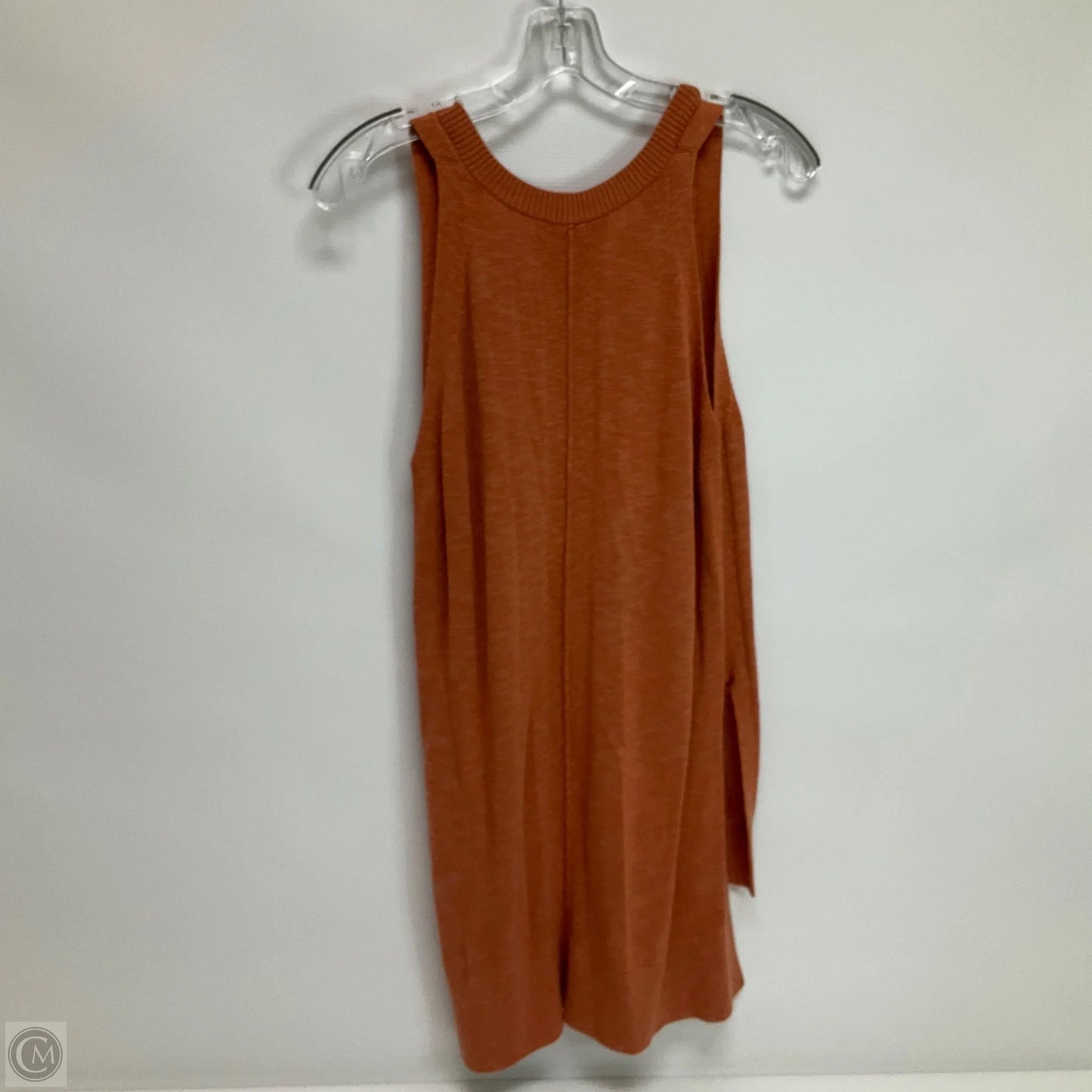 Top Sleeveless By Anthropologie In Orange, Size: S