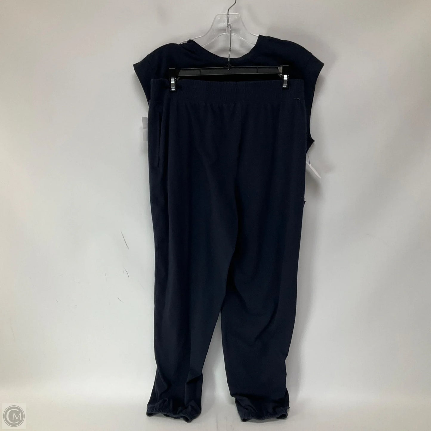 Lounge Set Pants By Gaiam In Navy, Size: M