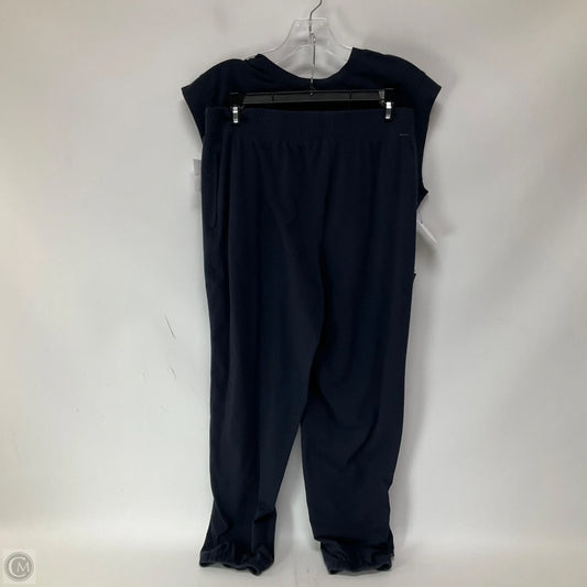 Lounge Set Pants By Gaiam In Navy, Size: M