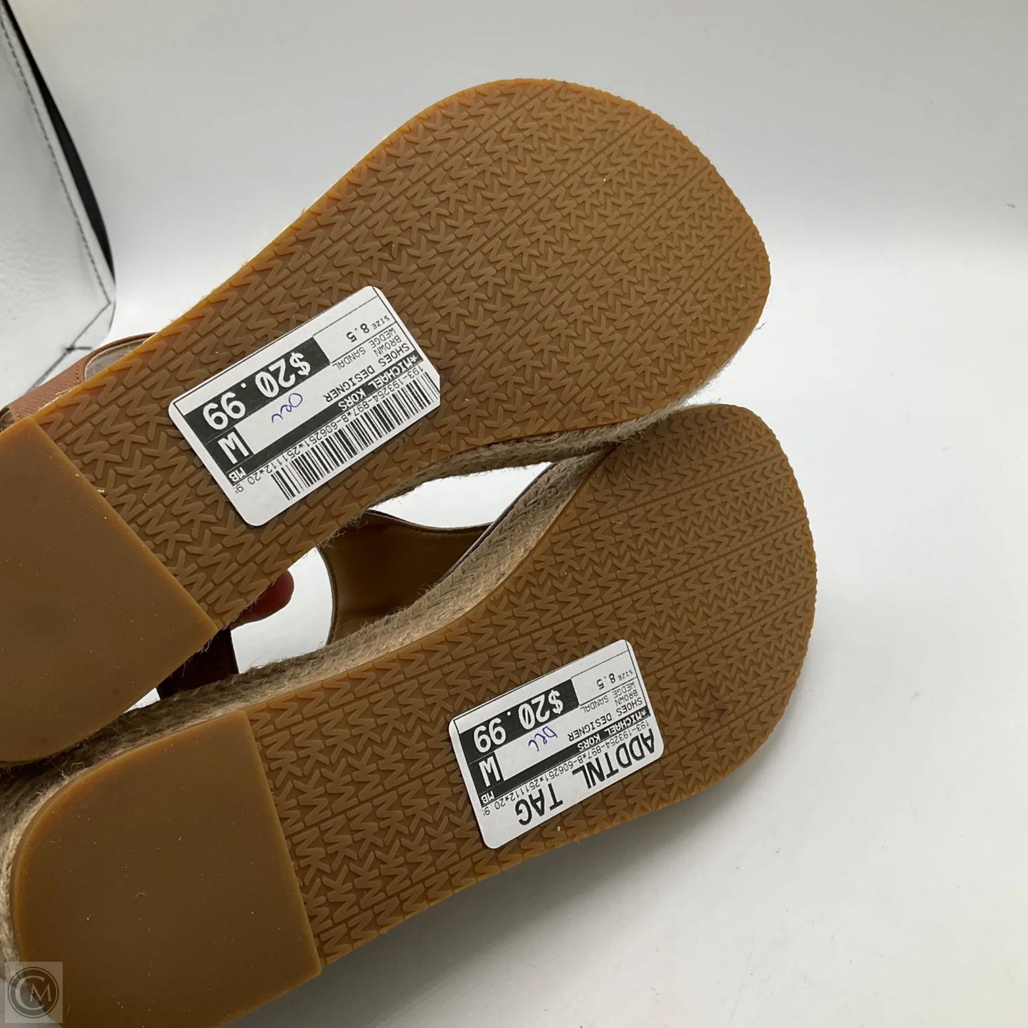 Shoes Designer By Michael Kors In Brown, Size: 8.5