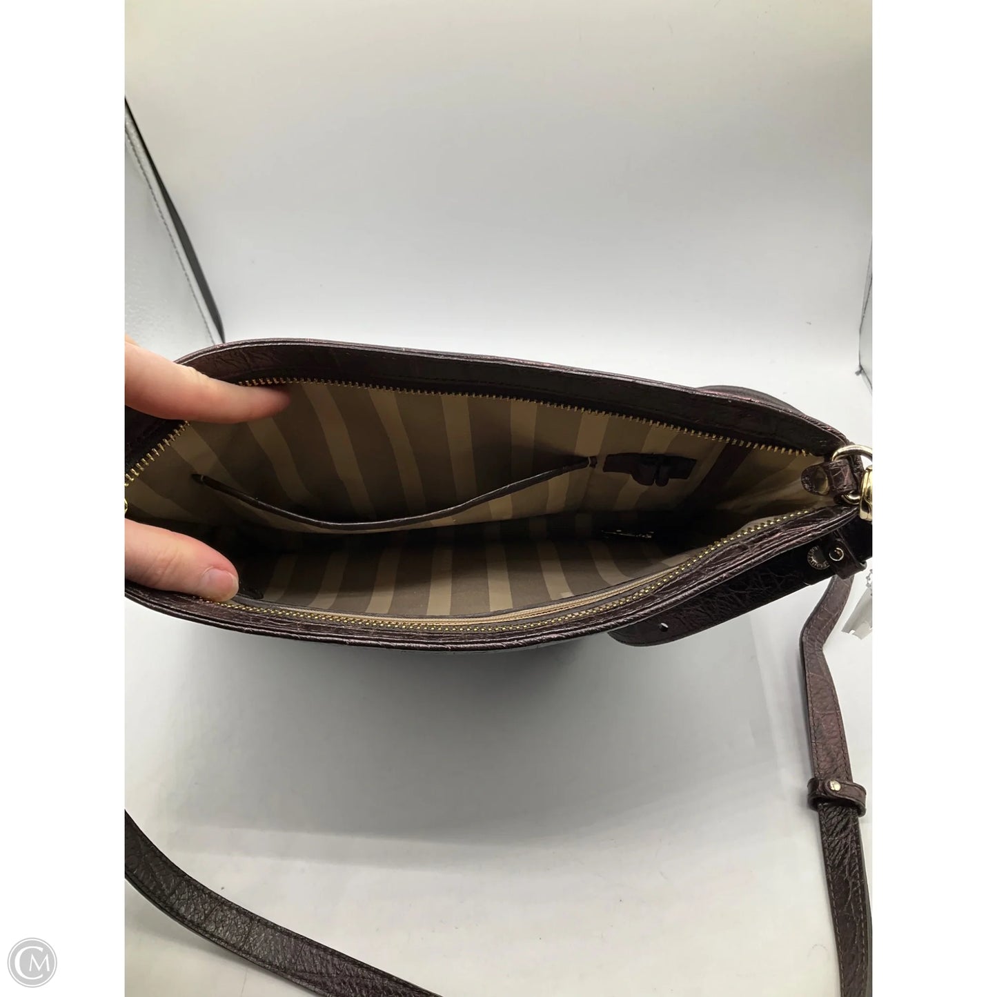 Crossbody Designer By Brahmin, Size: Medium