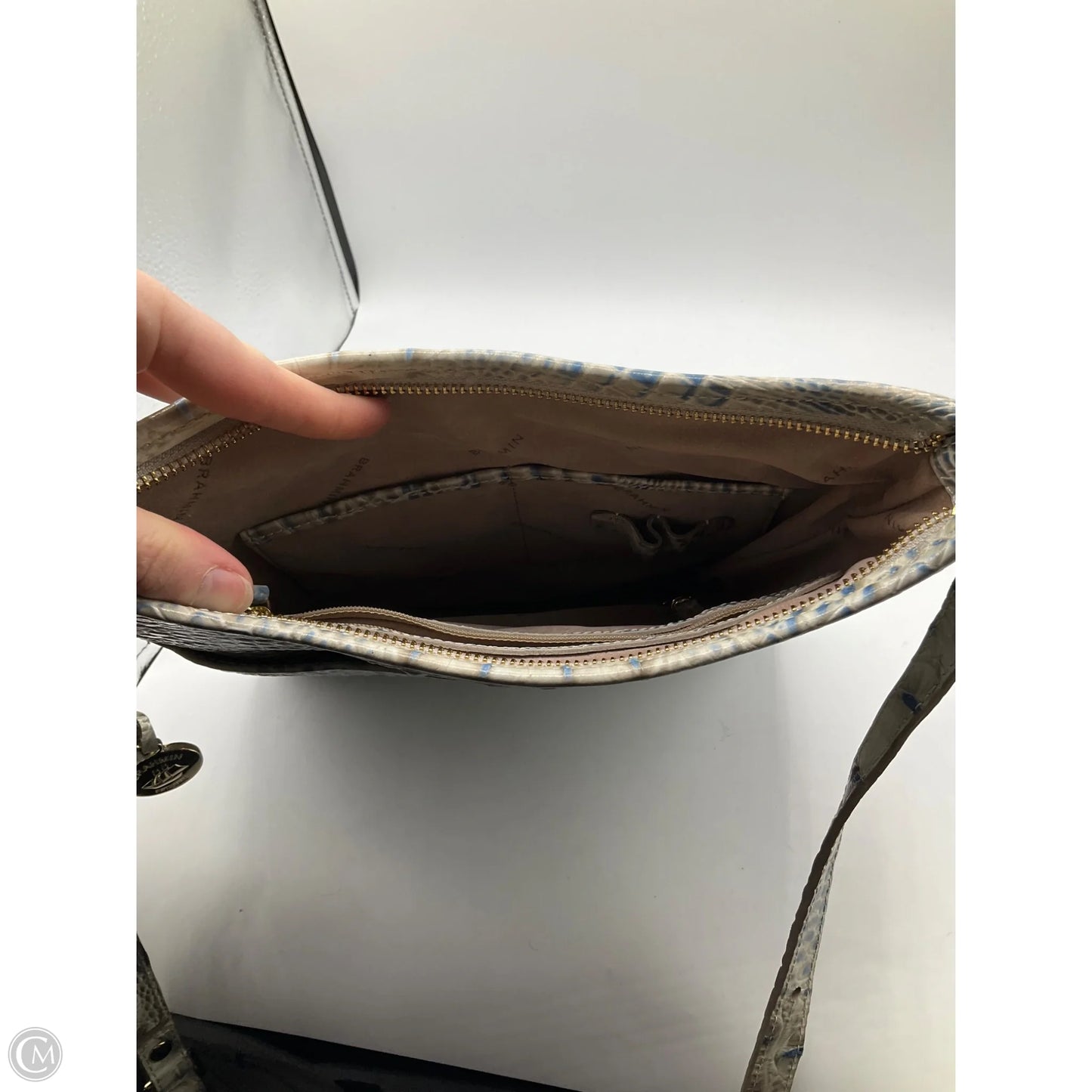 Crossbody Designer By Brahmin, Size: Medium