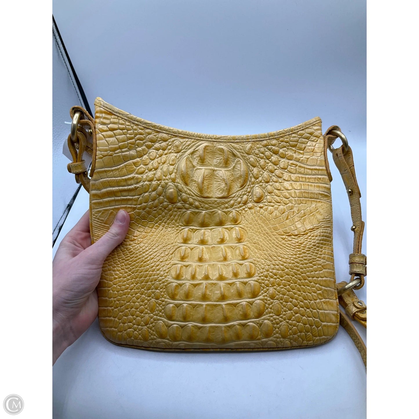 Crossbody Designer By Brahmin, Size: Medium