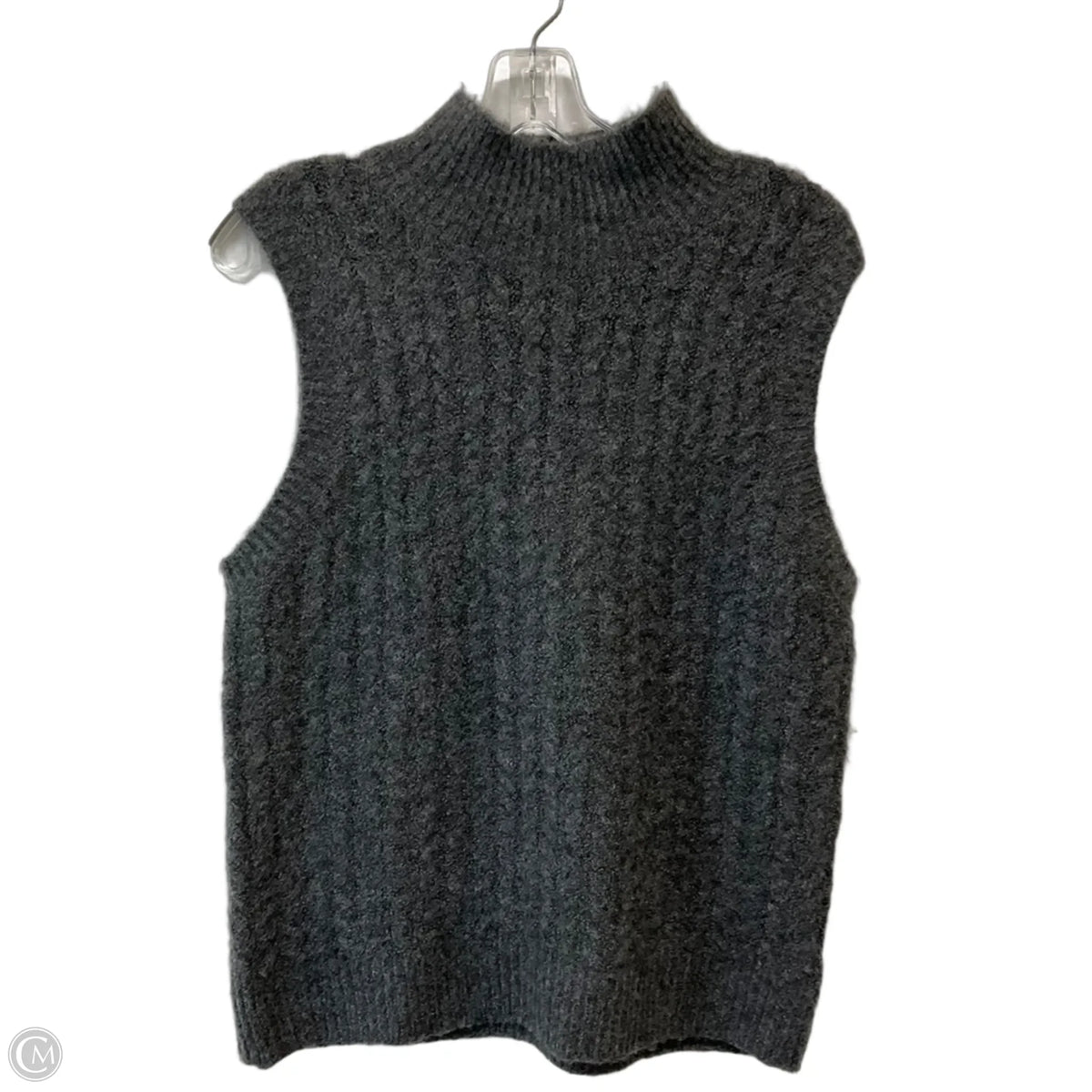 Vest Sweater By Evereve In Grey, Size: L