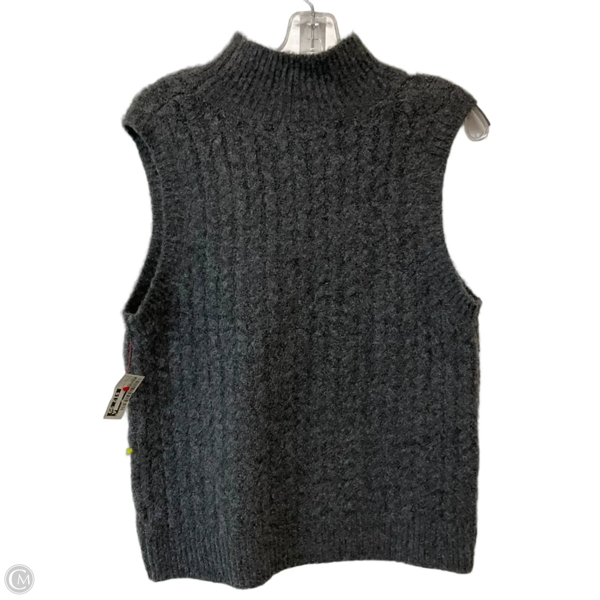 Vest Sweater By Evereve In Grey, Size: L