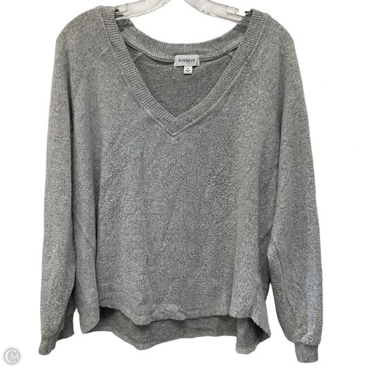 Sweater By Evereve In Grey, Size: L