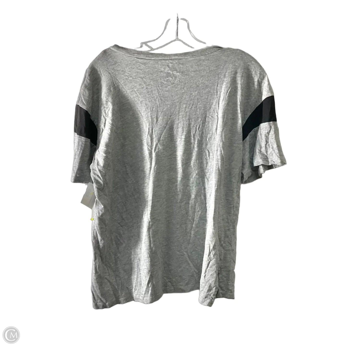 Top Short Sleeve By Nfl In Grey, Size: Xl