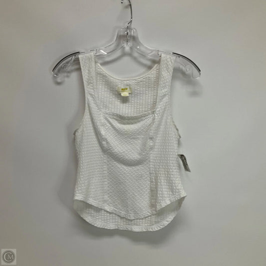 Top Sleeveless By Maeve In White, Size: S