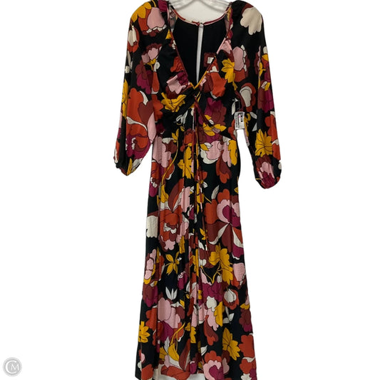 Dress Casual Maxi By Maeve In Floral Print, Size: L
