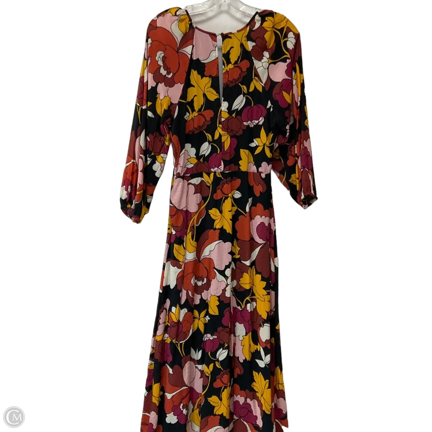 Dress Casual Maxi By Maeve In Floral Print, Size: L