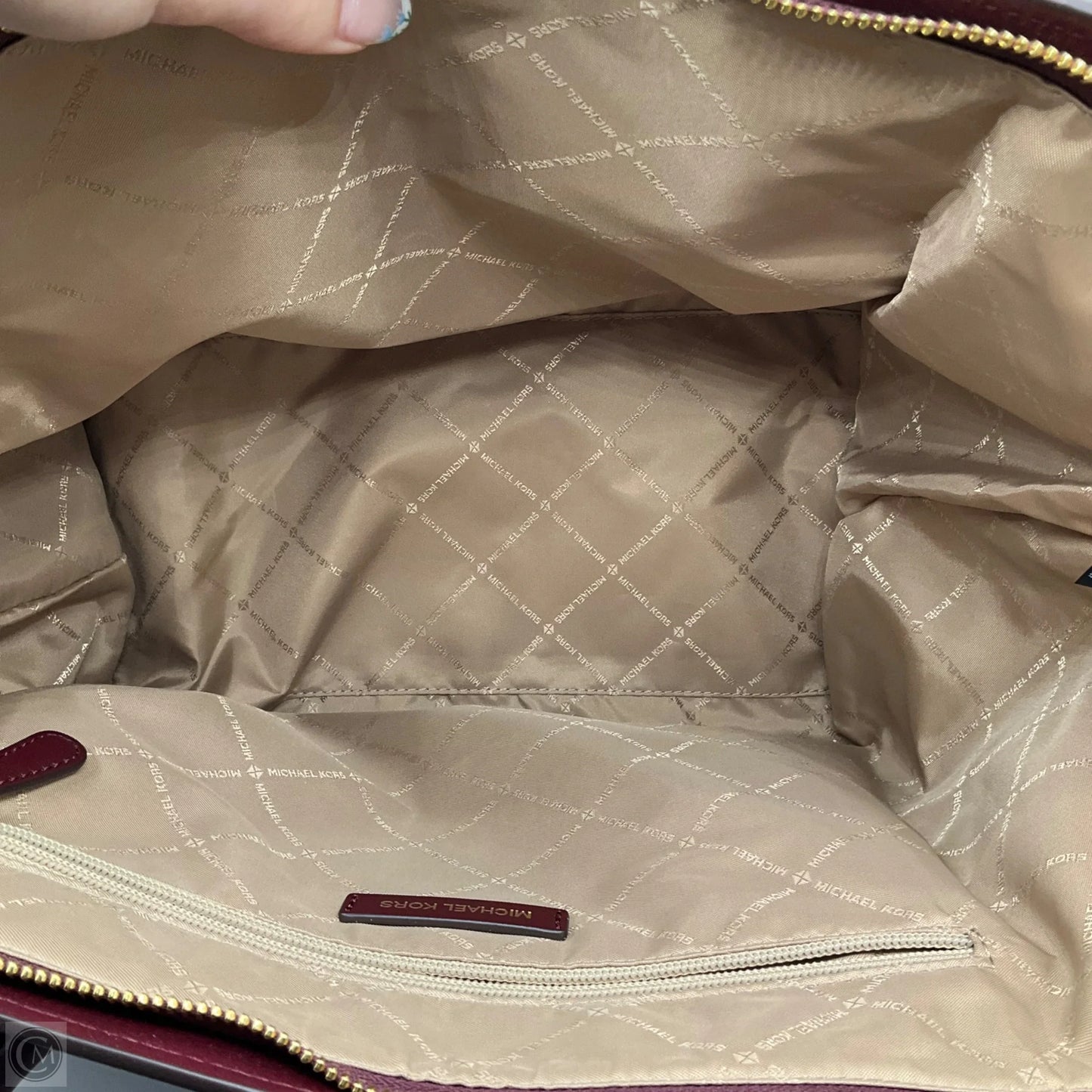 Handbag Designer By Michael Kors, Size: Large