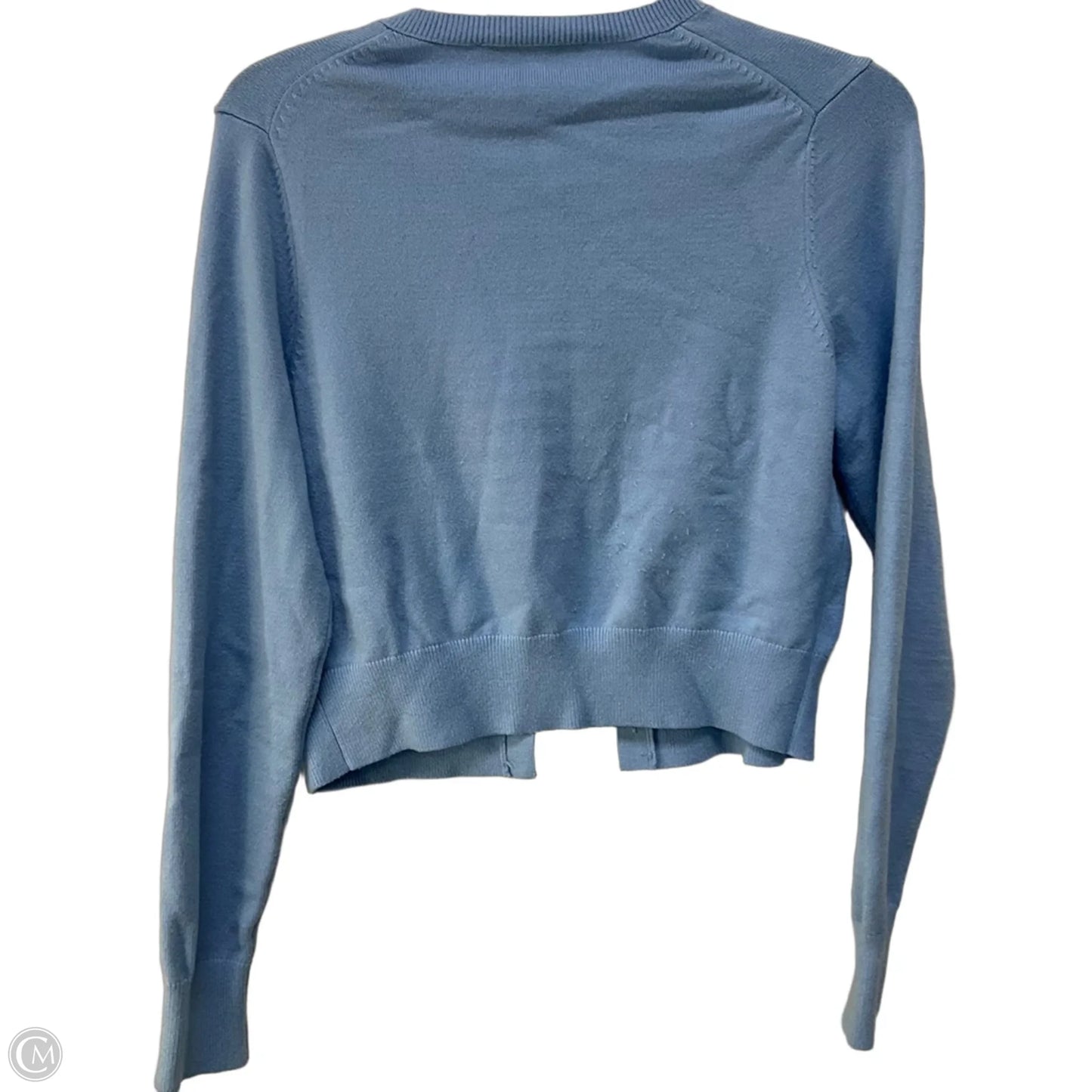 Cardigan By Abercrombie And Fitch In Blue, Size: S
