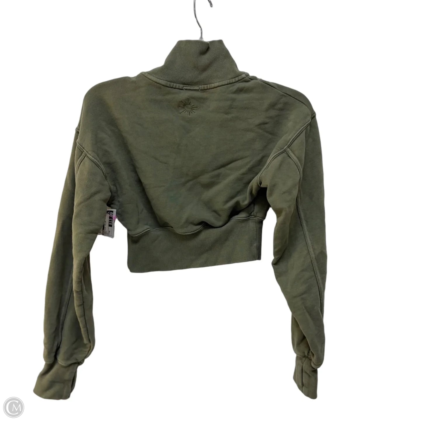 Sweatshirt Collar By Aerie In Green, Size: Xs
