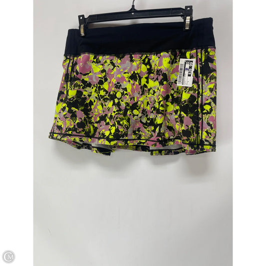 Athletic Skirt By Lululemon In Multi-colored, Size: 6