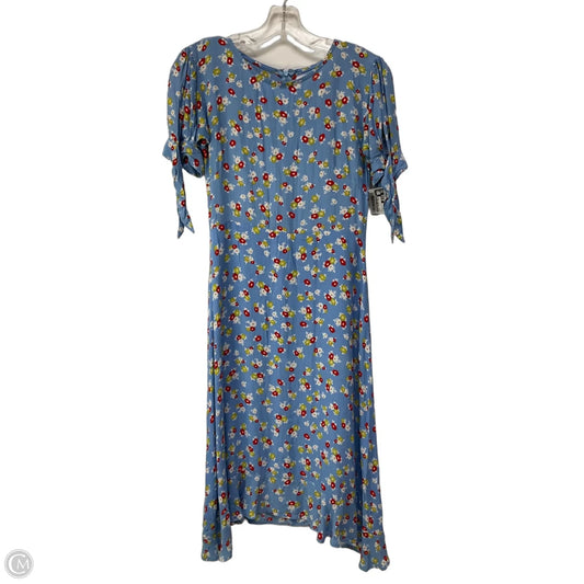 Dress Casual Maxi By Faithfull The Brand In Blue, Size: S