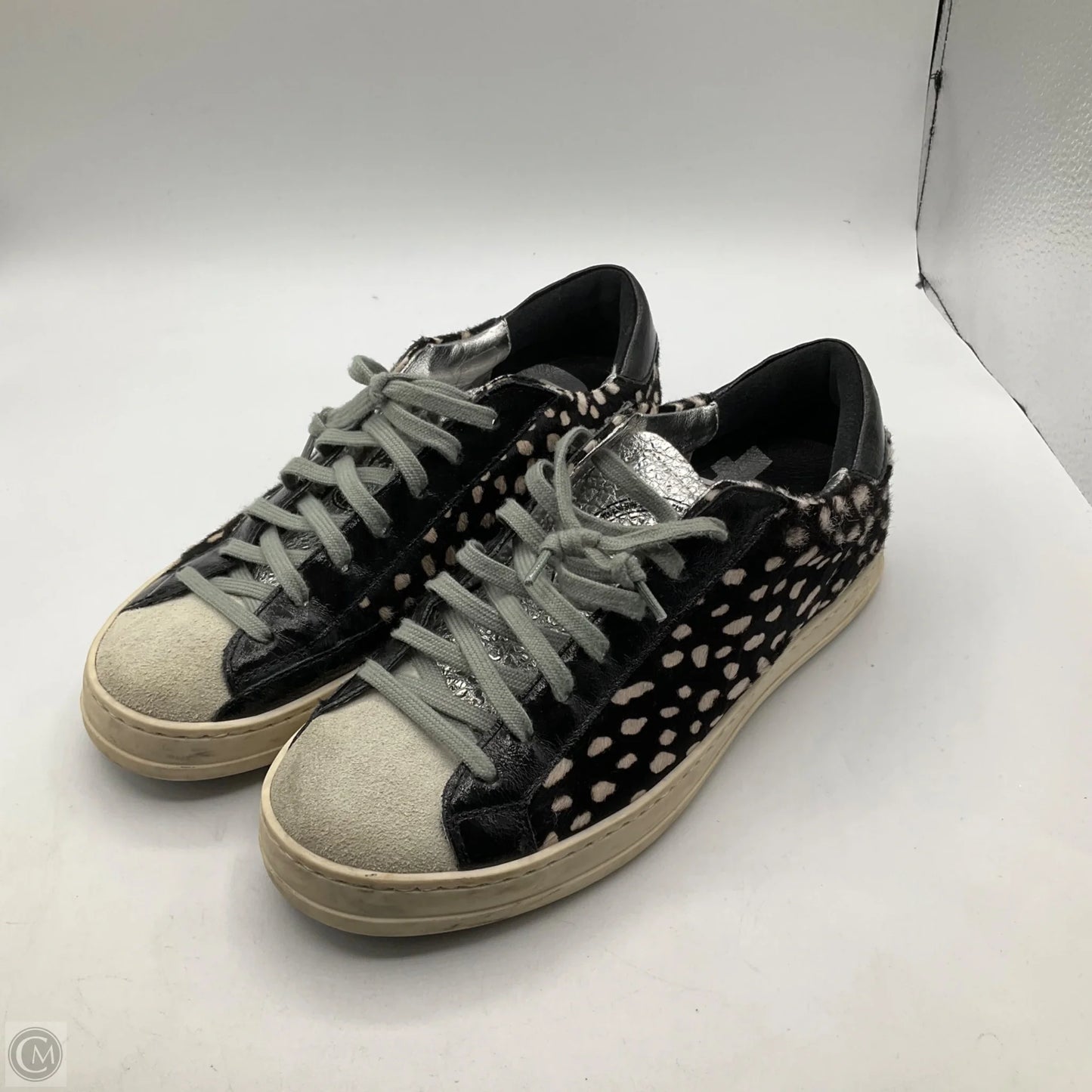 Shoes Sneakers By P448 In Silver, Size: 7.5