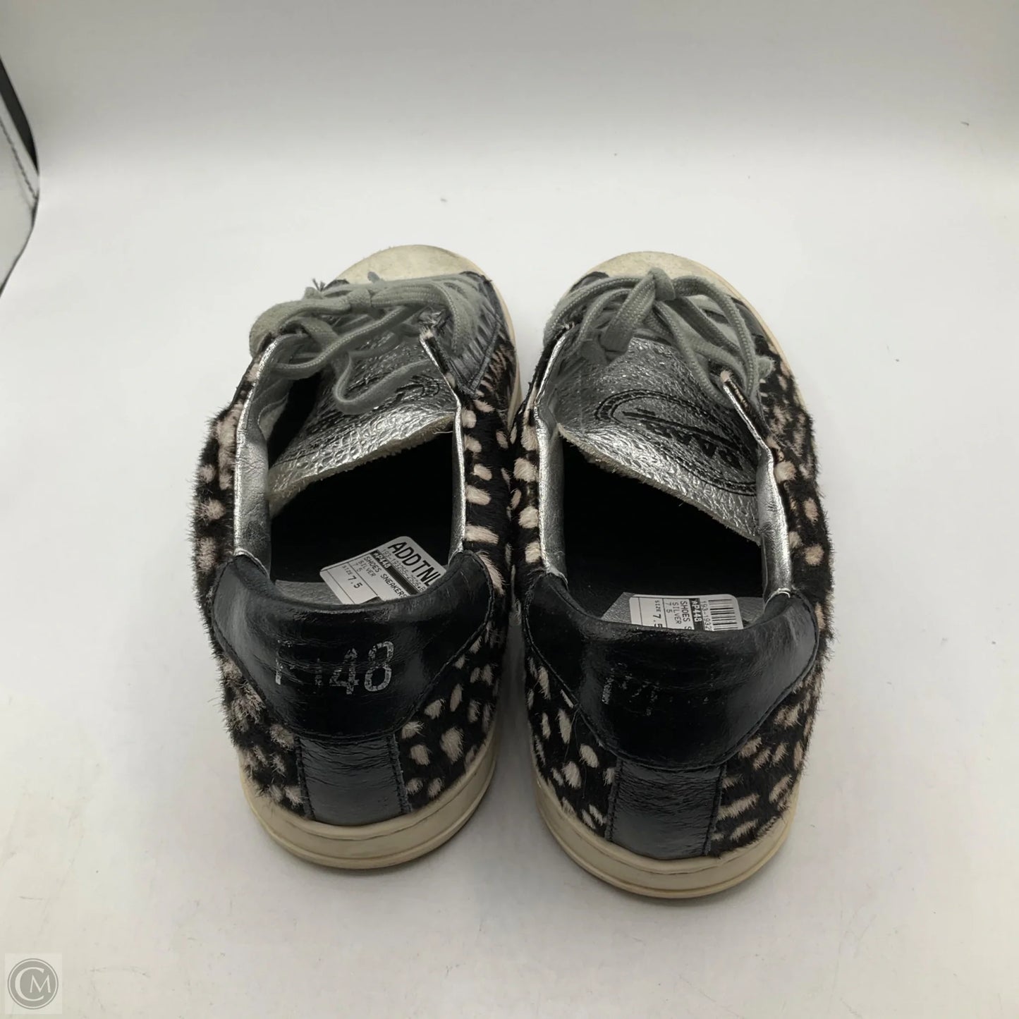 Shoes Sneakers By P448 In Silver, Size: 7.5