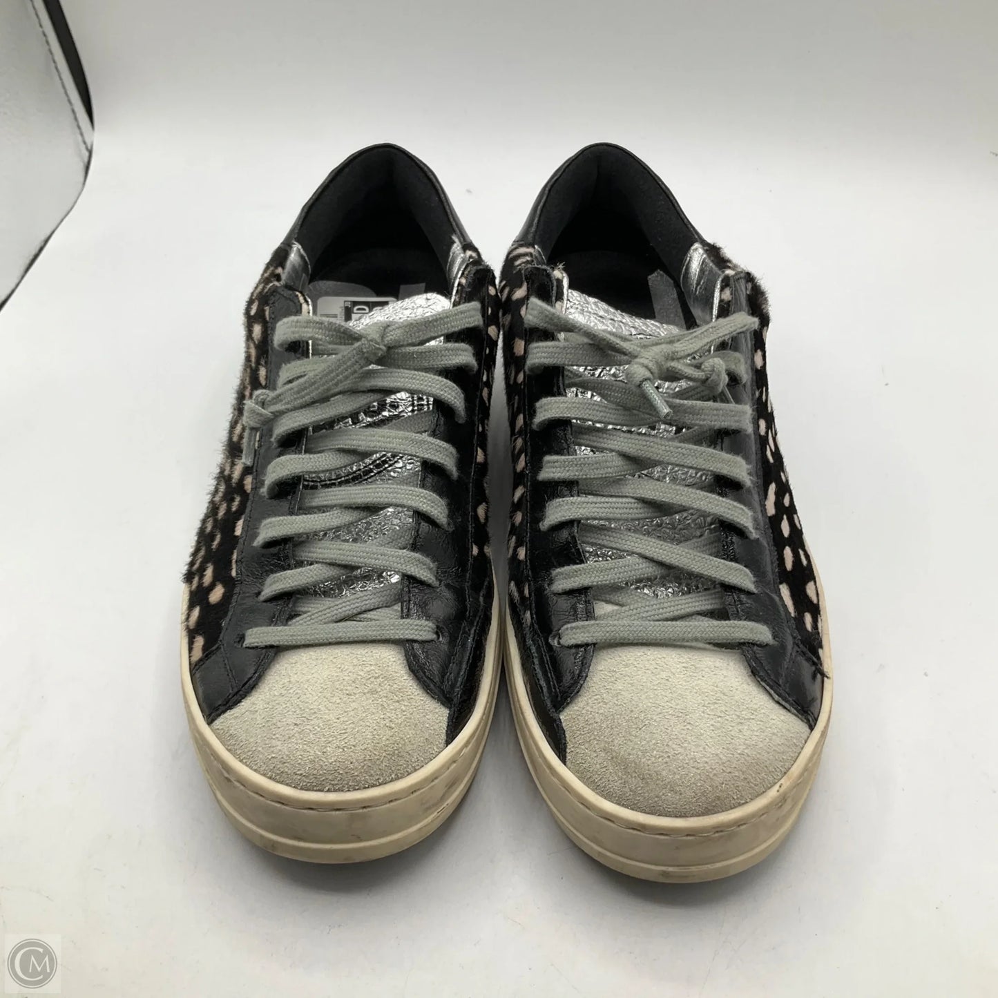 Shoes Sneakers By P448 In Silver, Size: 7.5