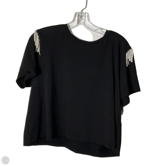 Top Short Sleeve By Joie In Black, Size: Xl