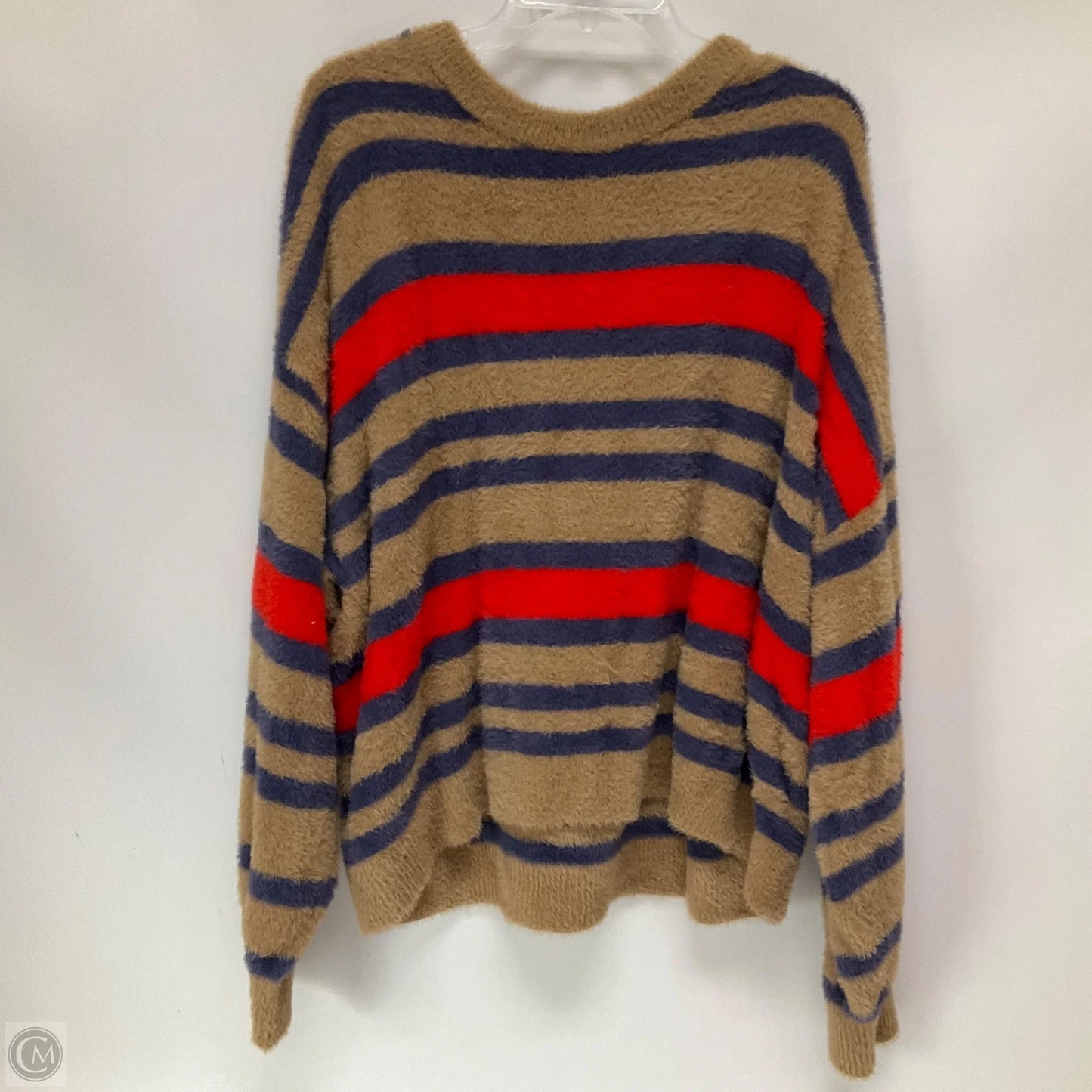 Sweater By Aerie In Striped Pattern, Size: L