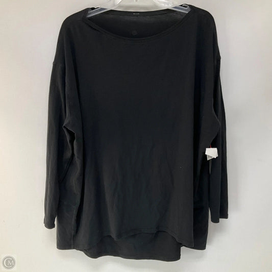 Top Long Sleeve By Lululemon In Black, Size: L