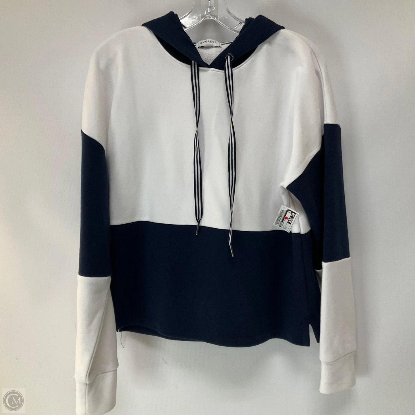 Sweatshirt Hoodie By Evereve In Blue, Size: M