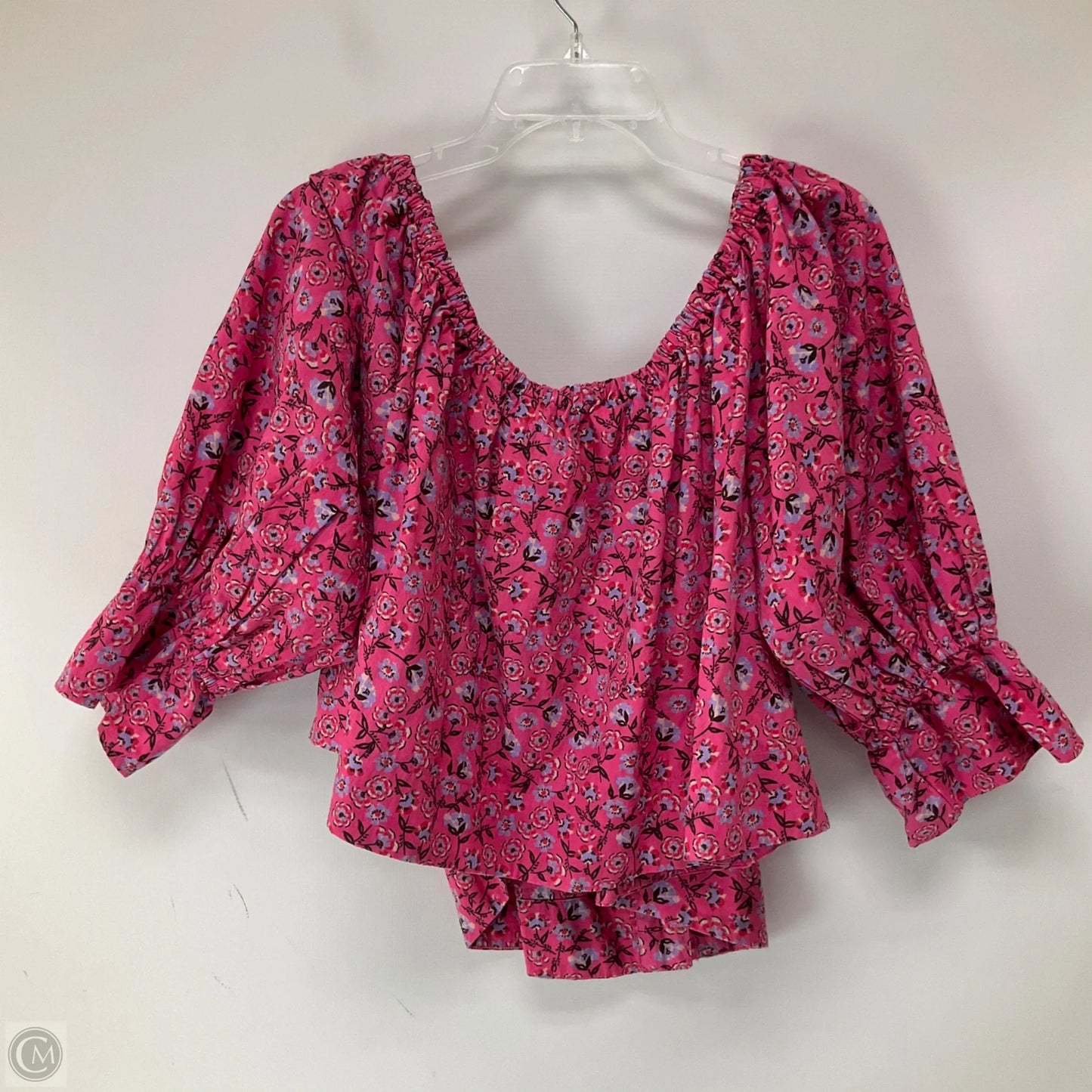 Top Long Sleeve By Free People In Pink, Size: L