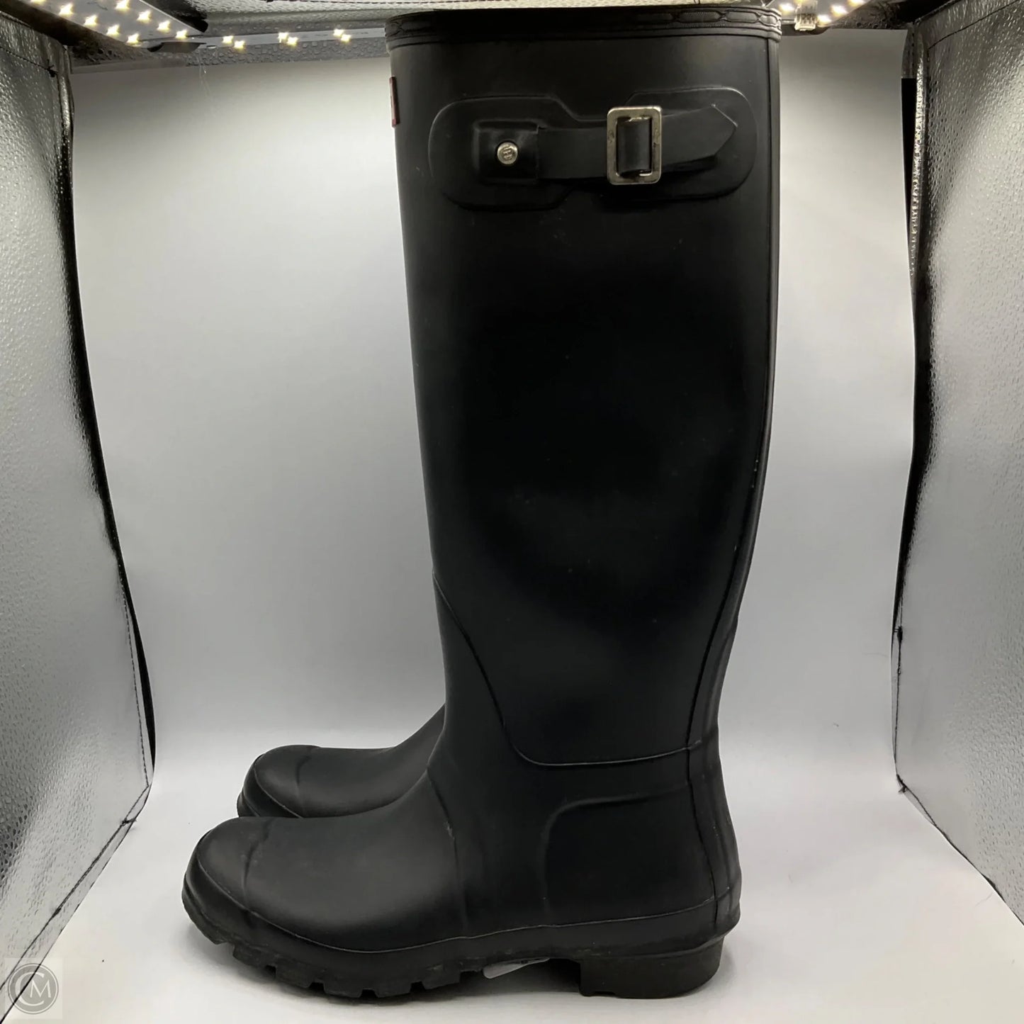 Boots Rain By Hunter In Black, Size: 8