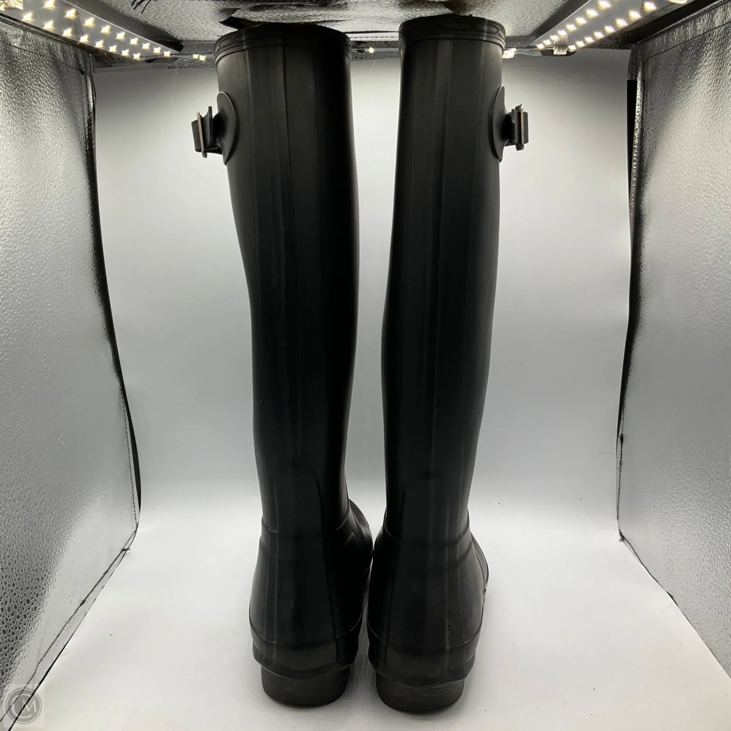 Boots Rain By Hunter In Black, Size: 8