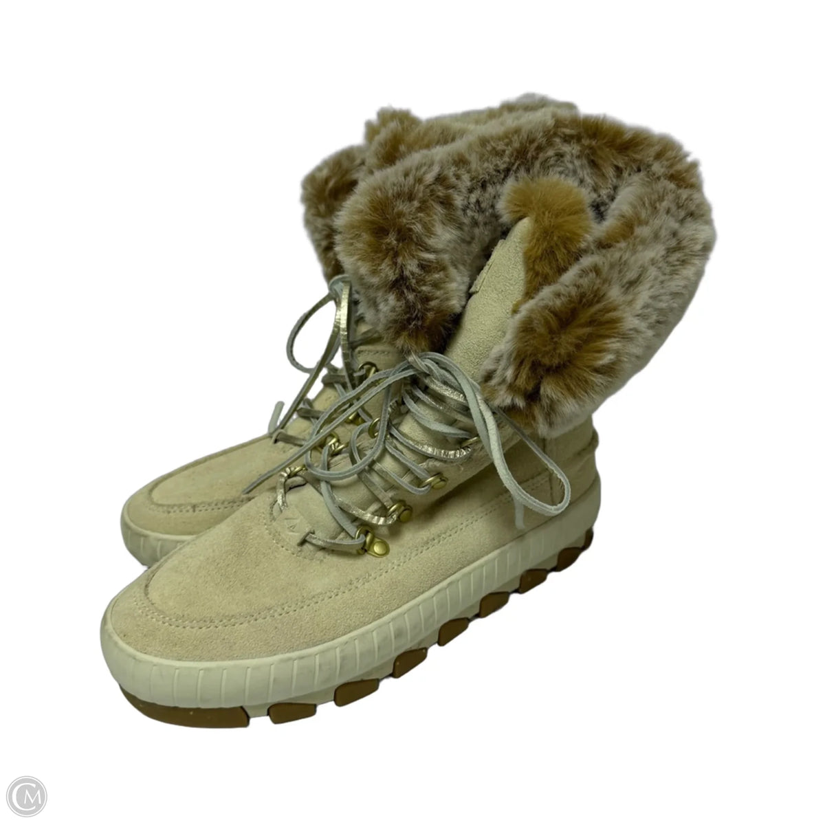 Boots Snow By Sperry In Cream, Size: 9