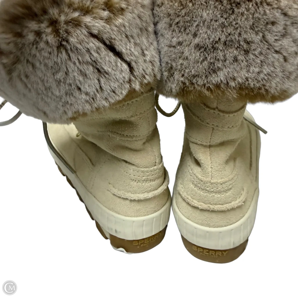 Boots Snow By Sperry In Cream, Size: 9