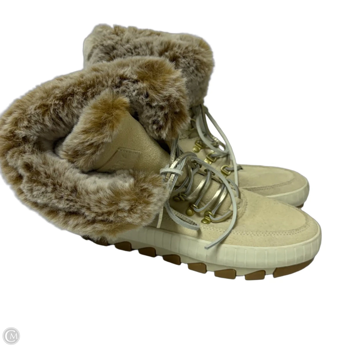 Boots Snow By Sperry In Cream, Size: 9