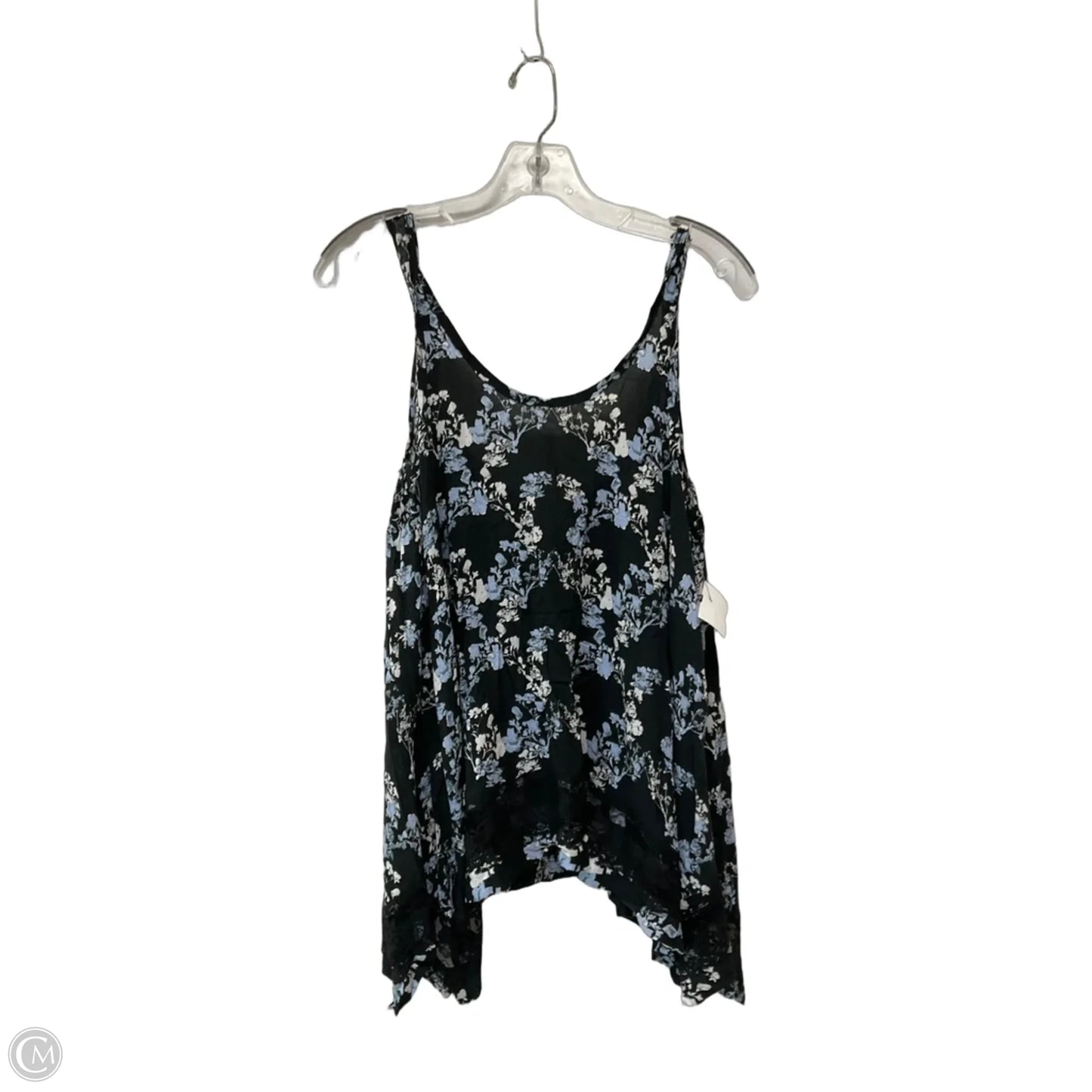 Top Sleeveless By Free People In Floral Print, Size: Xs