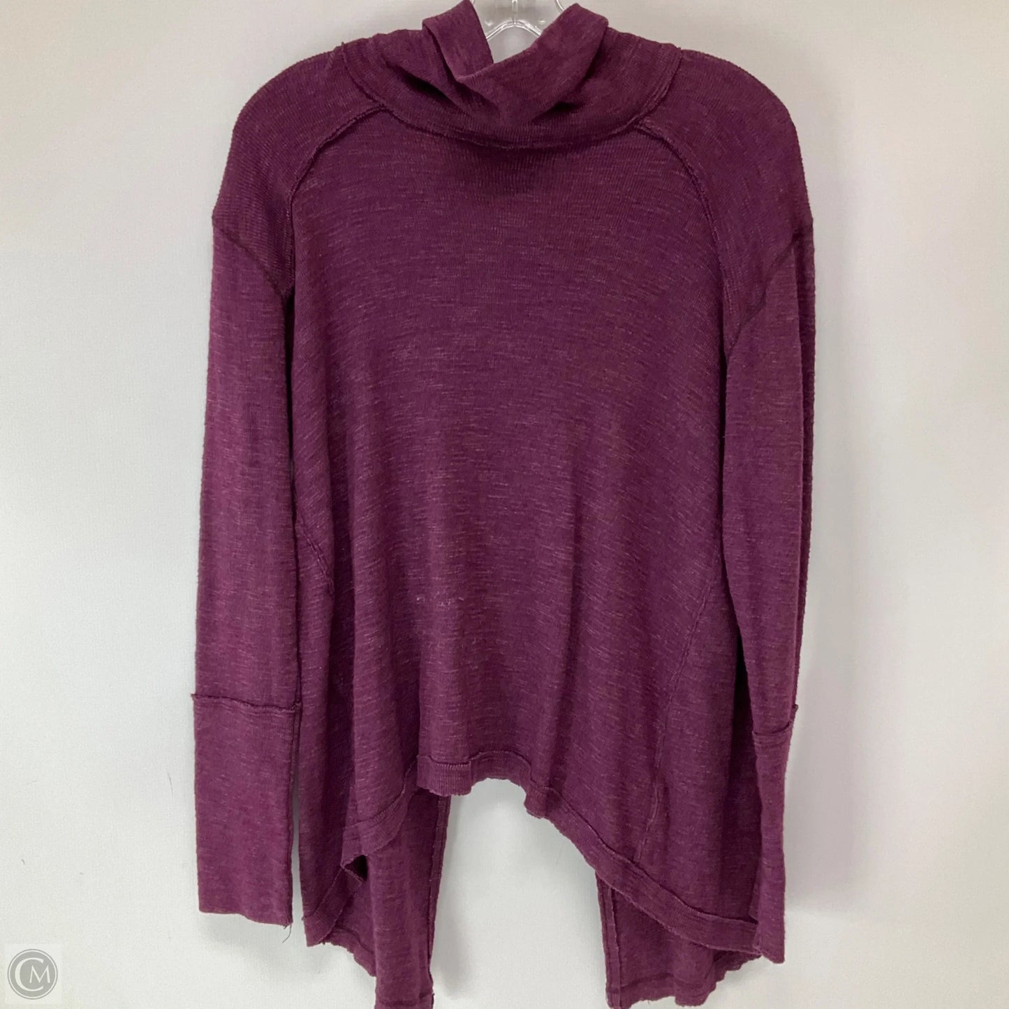 Top Long Sleeve By We The Free In Purple, Size: M