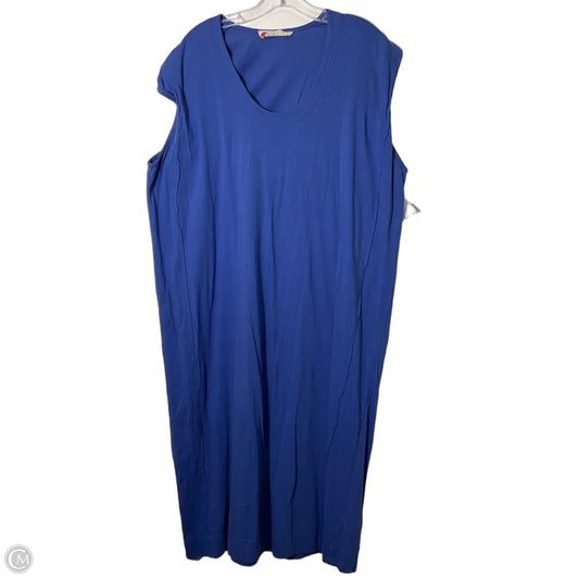 Dress Casual Maxi By Free People In Blue, Size: M