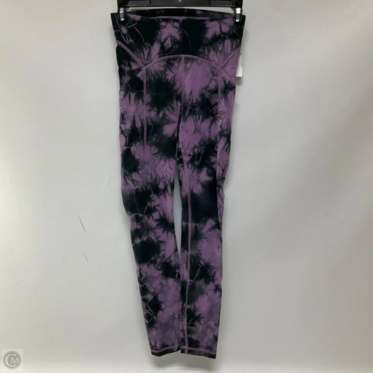 Athletic Leggings By Lululemon In Purple, Size: 4