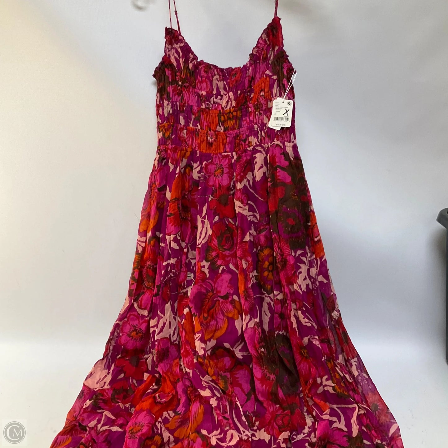 Dress Casual Maxi By Free People In Floral Print, Size: S