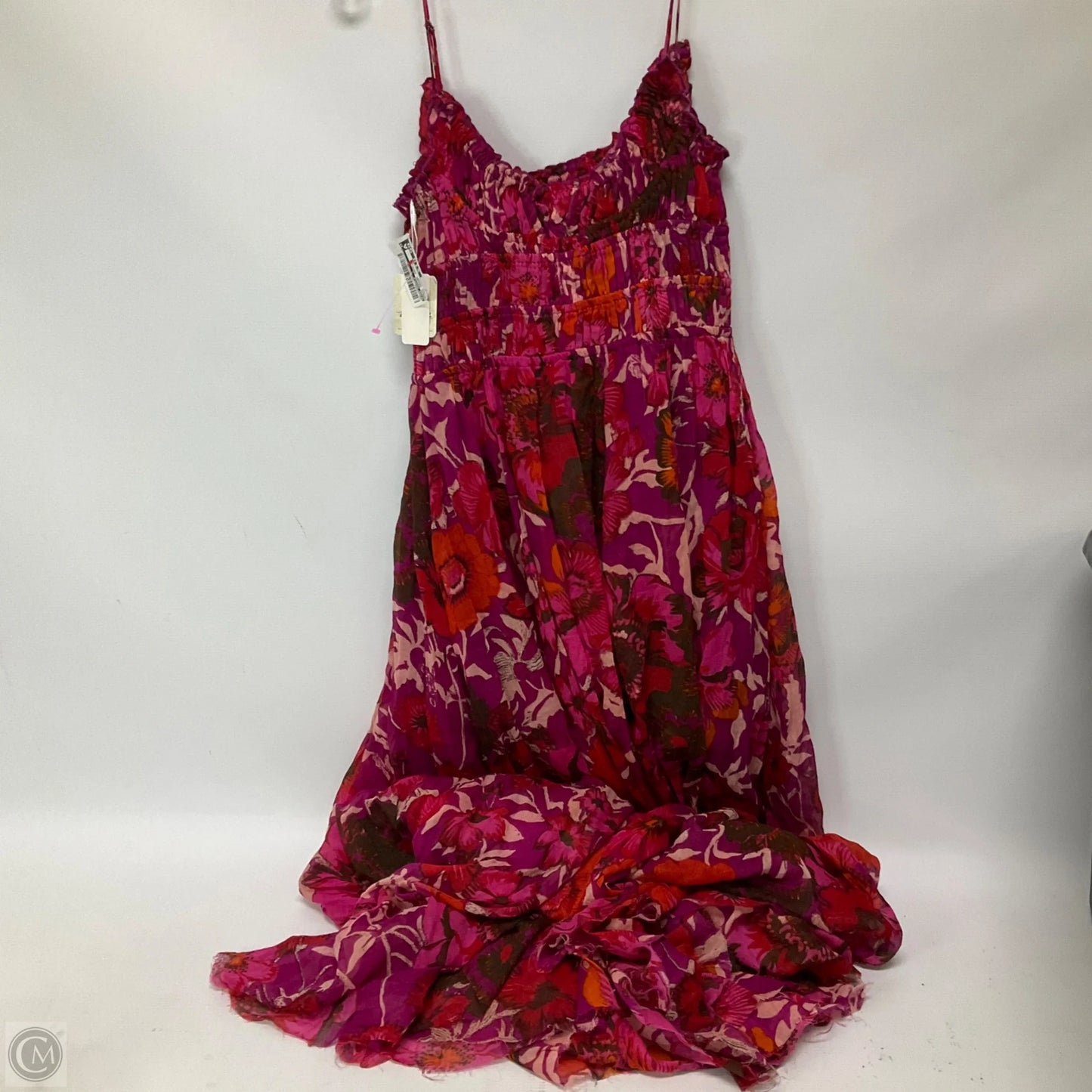 Dress Casual Maxi By Free People In Floral Print, Size: S