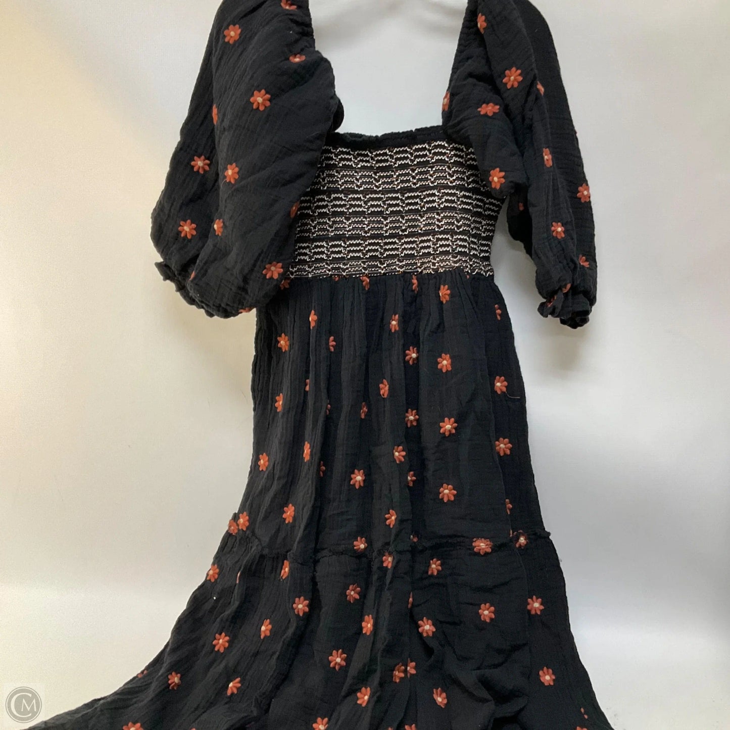 Dress Casual Midi By Free People In Black, Size: M