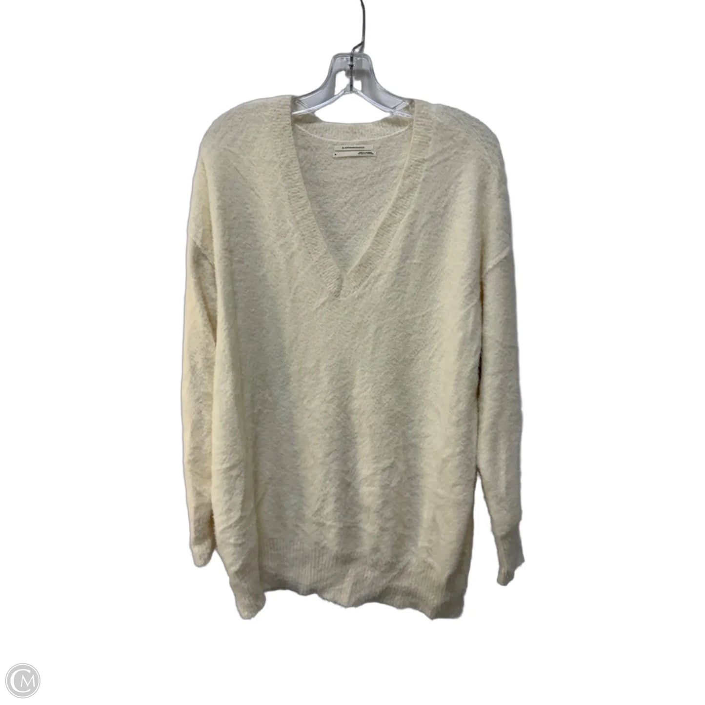 Sweater By Anthropologie In White, Size: M