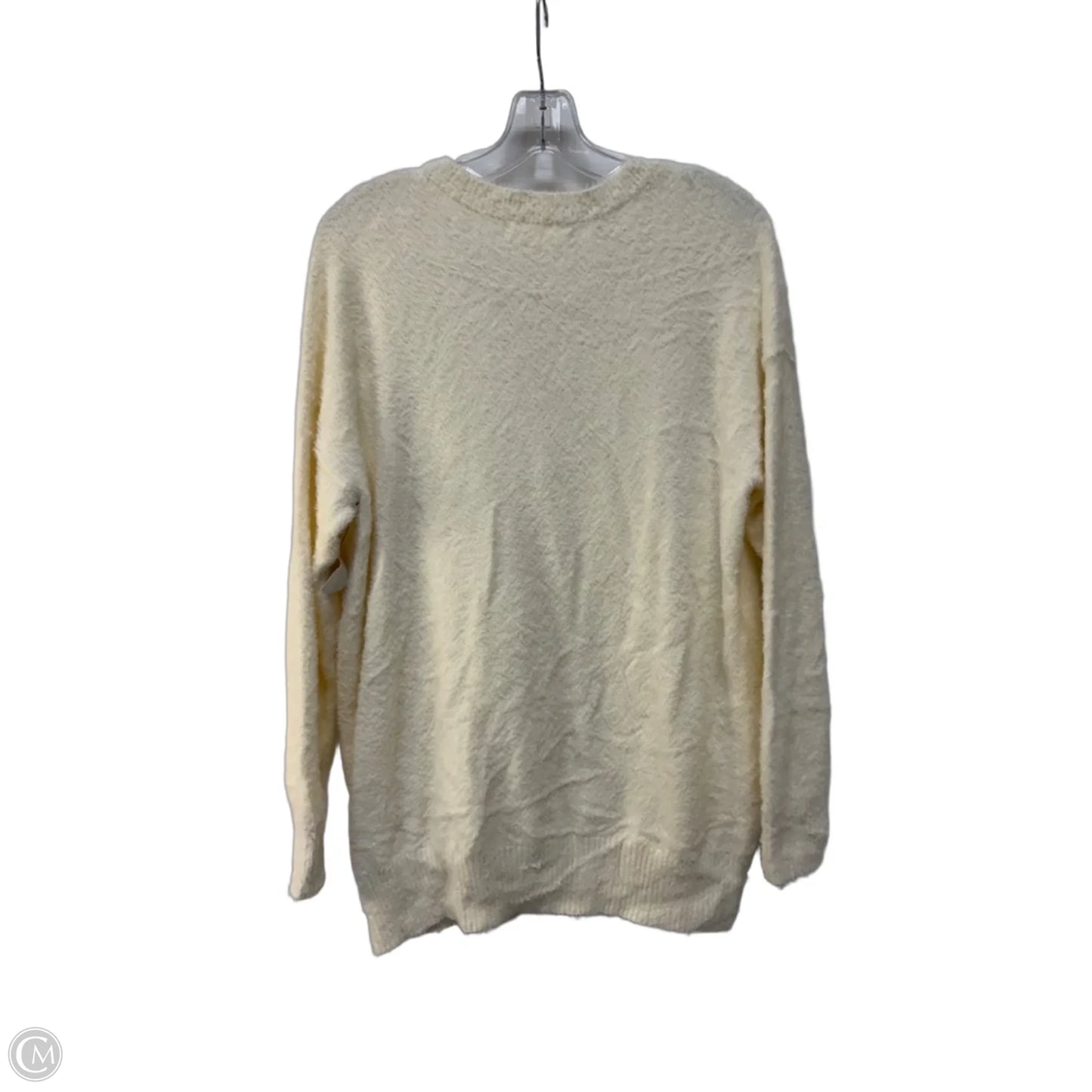 Sweater By Anthropologie In White, Size: M