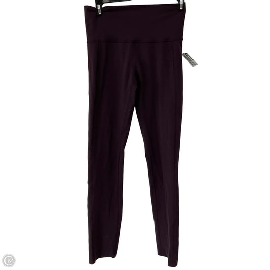Athletic Leggings By Lululemon In Purple, Size: 6